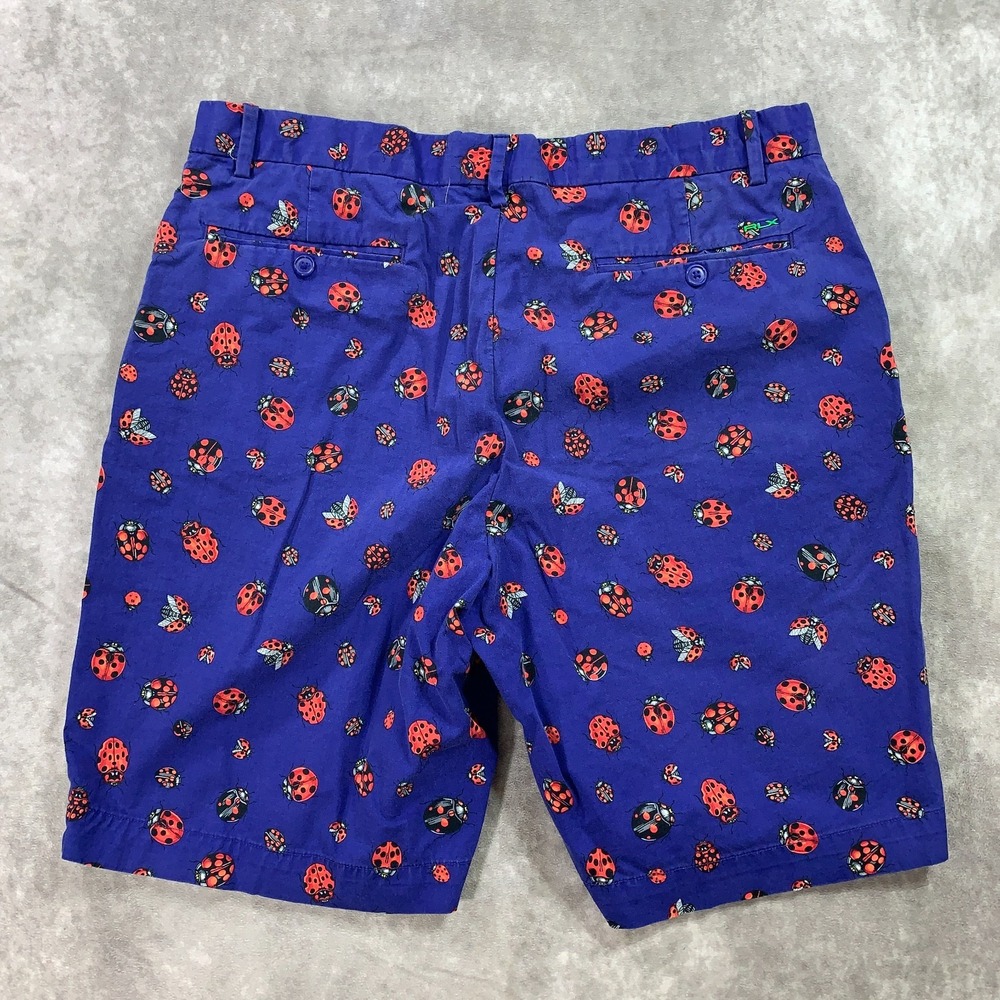 RLX Ralph Lauren Shorts Mens 36 Ladybug Print Stretch Casual Golf‎ Preppy 10" - Picture 2 of 9